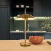 Pike Matt Brass Table Lamp
