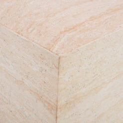 Marius Faux Travertine Side Table -Housingunits 38ce00a99da67302cfe4f764764723fb