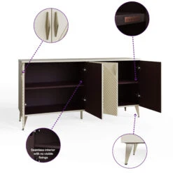 Frank Olsen Ava White Sideboard -Housingunits 39f694978bd3d1319b22f4798911f443 1