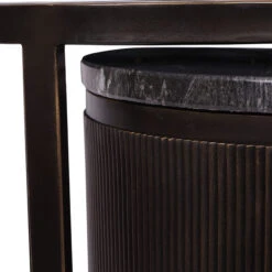 Libra Belvedere Black Nesting Side Tables -Housingunits 3b49966fb9b2695c4e2523aacb9e84dd