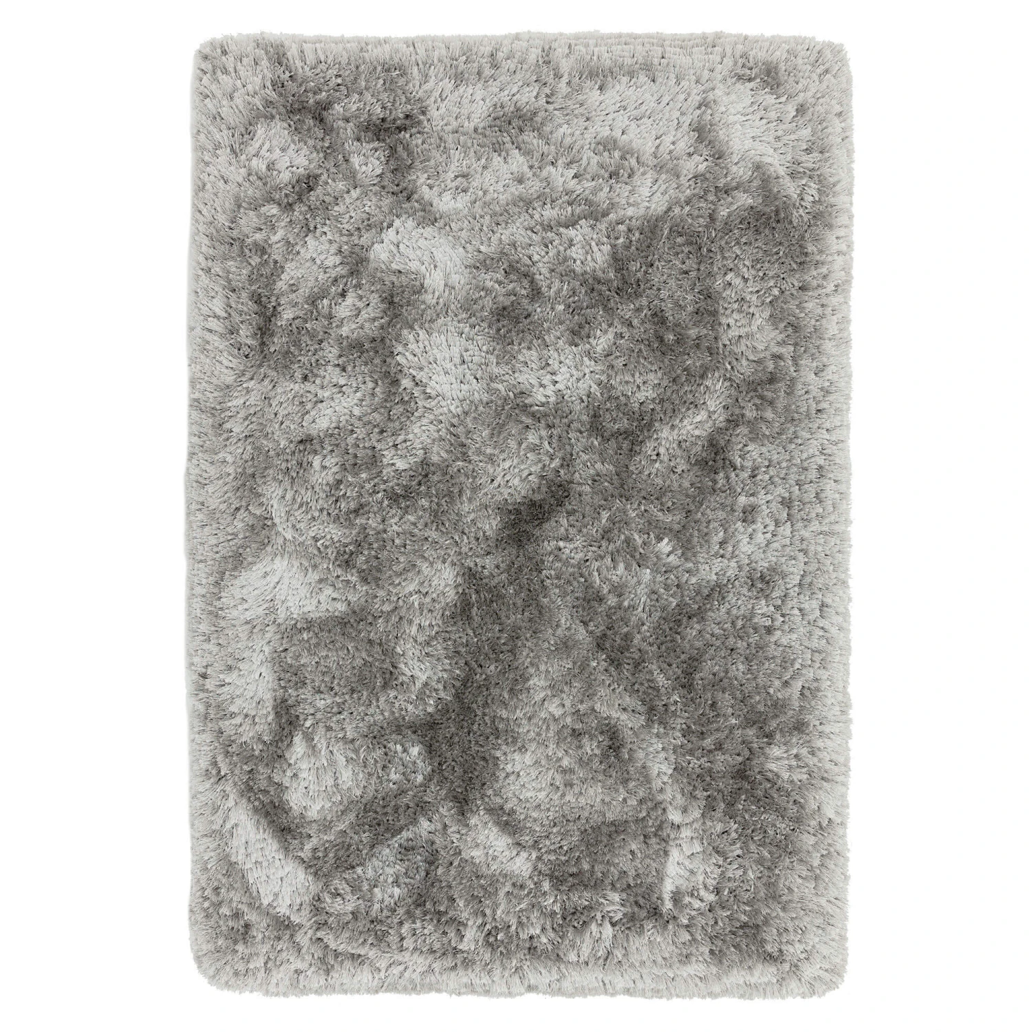 Plush Shaggy Silver Rug Collection 2 Plush Shaggy Silver Rug Collection - Image 2