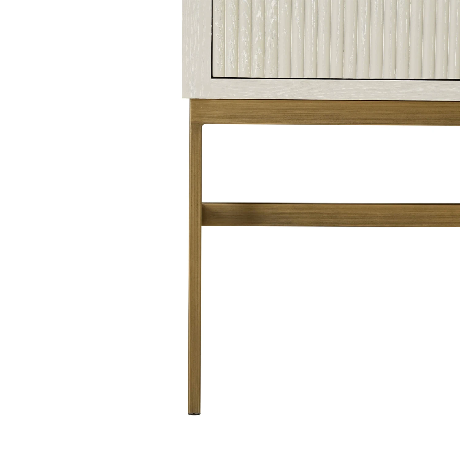 Serenity White Reeded 2 Door Drinks Cabinet 10 Serenity White Reeded 2 Door Drinks Cabinet - Image 10