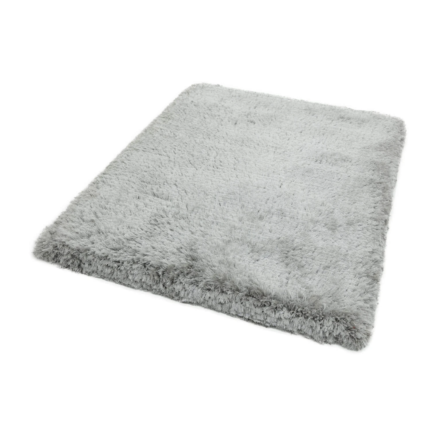 Plush Shaggy Silver Rug Collection 5 Plush Shaggy Silver Rug Collection - Image 5
