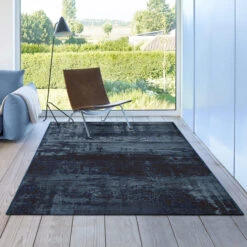 Galleria Navy Blue 133cm X 195cm Rug