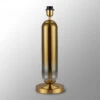 Ariah Brass Gold & Gold Fade Glass Tubular Table Lamp Base