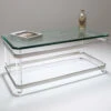 Bude Glass Top Rectangular Coffee Table