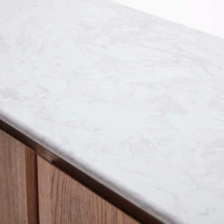 Tivoli Brushed Oak Sideboard With Marble Top -Housingunits 3f68b984f2e9310bea156732082a1a01 1