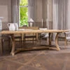 Linea 240cm Elm Wood Dining Table