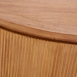 Linea Round Elm Wood Coffee Table -Housingunits 401f0a260a2e5e306b74bc50f8253035