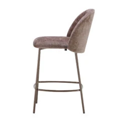 Connubia Tuka Mid Fixed Brown Fabric Bar Stool -Housingunits 4055d64fcbb0441b10b46f6e00ebef13 1