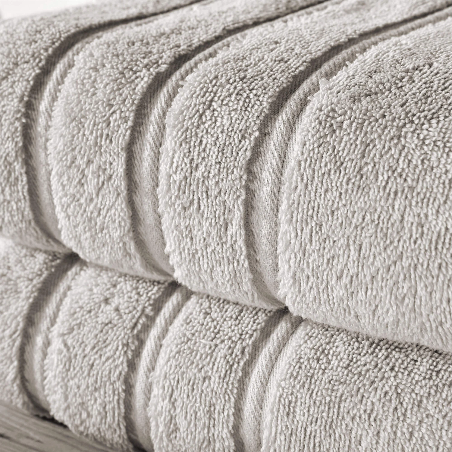 Christy Antalya Light Grey Cotton Bath Sheet 3 Christy Antalya Light Grey Cotton Bath Sheet - Image 3