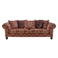 Tetrad Elgar Enigma Claret Red Fabric Grand Sofa