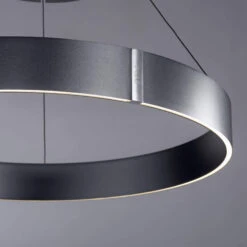 Enzo Grey Motorised Round Pendant Light -Housingunits 40d65bb4f9de2a0cb1d8050498724fe2