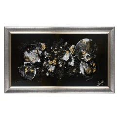 Eclipse On Black Chrome By Clare Wright