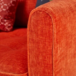 Orla Kiely Ivy Medium Sofa In Derry Orange Fabric -Housingunits 41b63d0dde3cf158fca16d72ea254b20