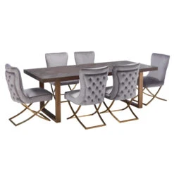 Olivia James Hemingway Grey Velvet Dining Chair With Brushed Gold Legs 13 Olivia James Hemingway Grey Velvet Dining Chair With Brushed Gold Legs -Housingunits 42272ba33ecf772bc8e798315aaafb46 1