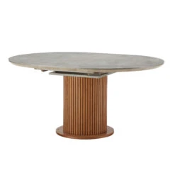 Ariana Round Concrete Effect Top Dining Table 12 Ariana Round Concrete Effect Top Dining Table -Housingunits 4348d4cdebbe35d59b0210e0933e8ec0