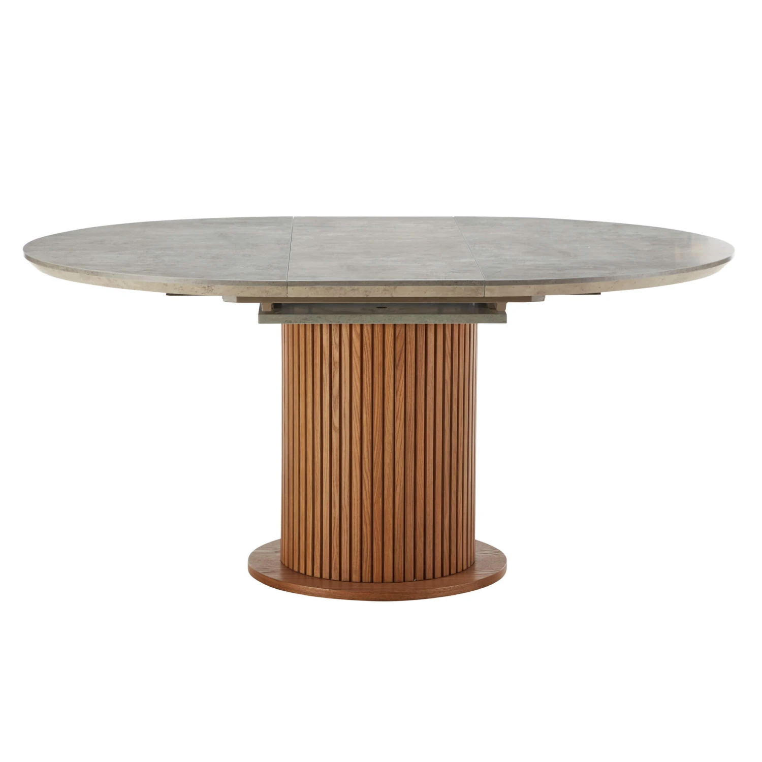 Ariana Round Concrete Effect Top Dining Table 3 Ariana Round Concrete Effect Top Dining Table - Image 3