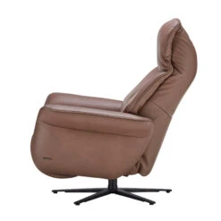 Himolla Loona Medium Brown Leather Manual Recliner Chair -Housingunits 43d22735abaec41995e2aef54cb0da4b 1