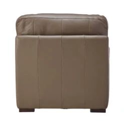 Matera Fango Taupe Leather Armchair -Housingunits 43f113d701f3aabb1a35f9ade939c54d