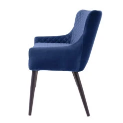 Toby Blue Velvet Dining Sofa Bench -Housingunits 4417846fd8157b6f25cd4d56a3baf7e9