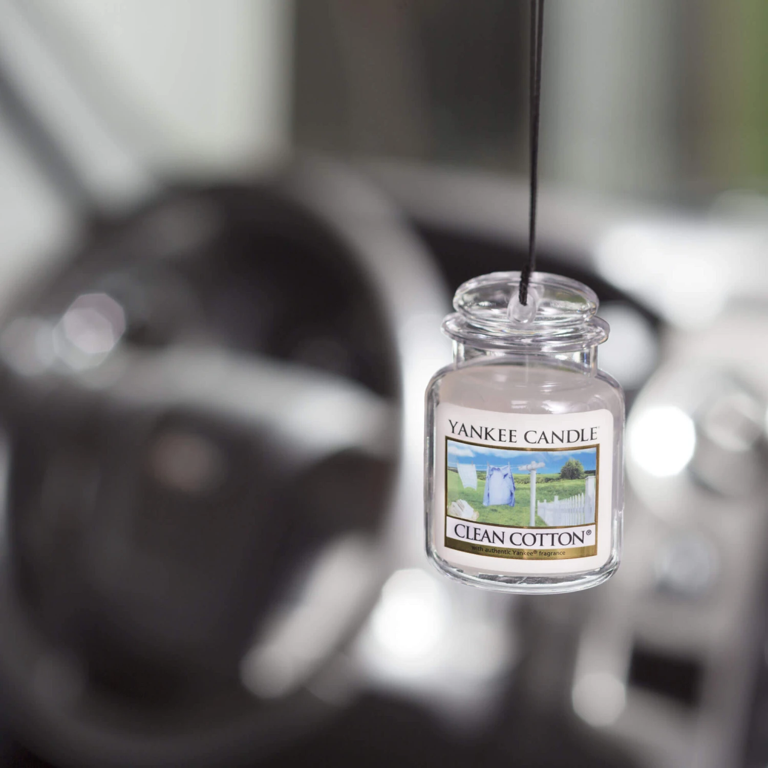 Yankee Candle Clean Cotton Car Jar Ultimate 2 Yankee Candle Clean Cotton Car Jar Ultimate - Image 2