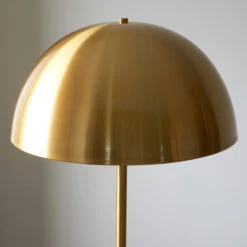 Aged Brass & Marble Dome Floor Lamp -Housingunits 44db09d913b6ac5d71d3f0b8aea743dc 1