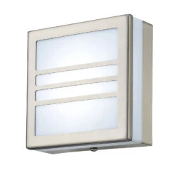 Square Stainless Steel Outdoor Wall Light