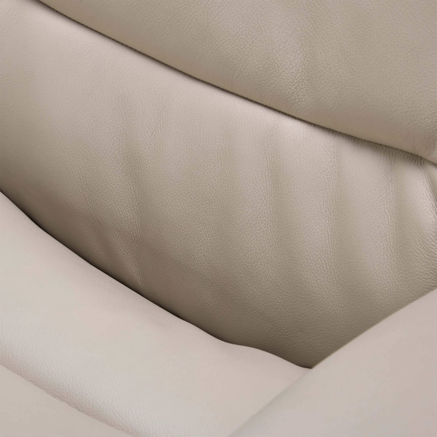 Stressless View Medium Leather Recliner Chair & Footstool In Velaro Light Grey With Wenge Signature Base 6 Stressless View Medium Leather Recliner Chair & Footstool In Velaro Light Grey With Wenge Signature Base - Image 6