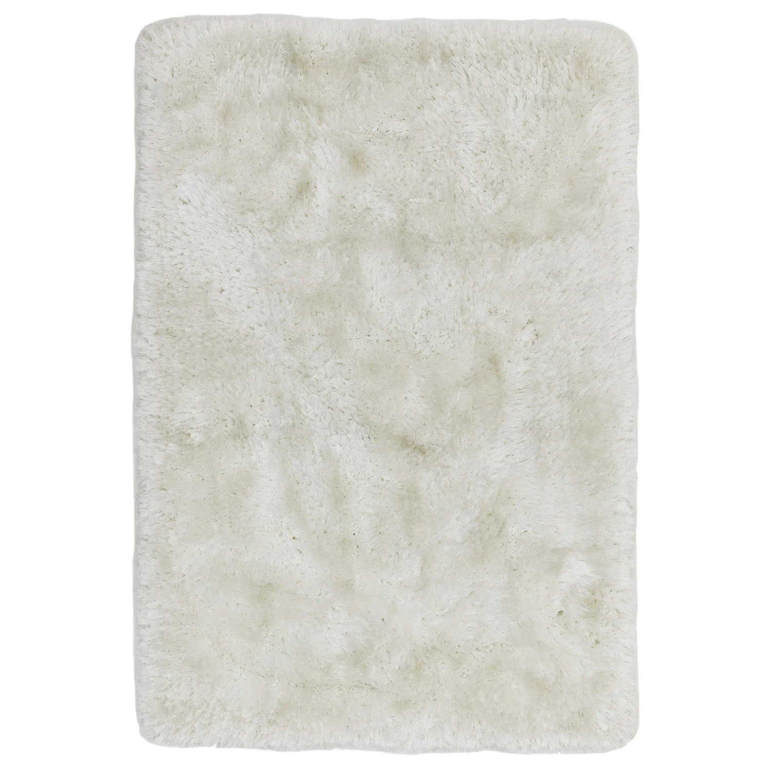 Plush Shaggy White 140cm X 200cm Rug 1 Plush Shaggy White 140cm X 200cm Rug