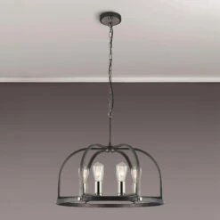 Lozan Pewter 6 Light Pendant 17 Lozan Pewter 6 Light Pendant -Housingunits 46cb810dcd7d81f933ed967099605275