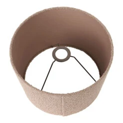 Boucle Taupe Cylinder 35cm Shade -Housingunits 477450a26b4e18795f9c71e395153761