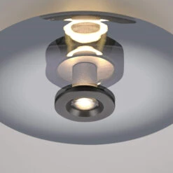 Verre Grey & Smoked Glass Flush Ceiling And Wall Light 15 Verre Grey & Smoked Glass Flush Ceiling And Wall Light -Housingunits 47f1ddefe9391ec4cced0021aa7b30b9