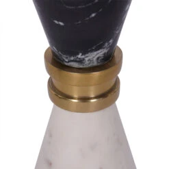 Libra Ravello Black & White Marble Candle Holder 6 Libra Ravello Black & White Marble Candle Holder -Housingunits 48204fc79d6a29f6cda539b830276efe