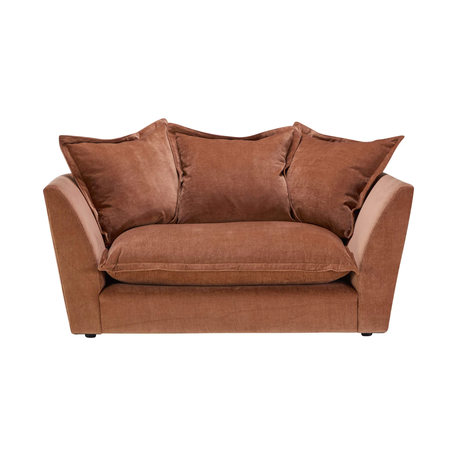 Nomad Dusk Apricot Fabric Snuggler Sofa 2 Nomad Dusk Apricot Fabric Snuggler Sofa - Image 2