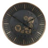 Libra Palladium Wall Clock With Moving Dials