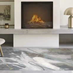 Galleria Navy Cream 240cm X 300cm Rug