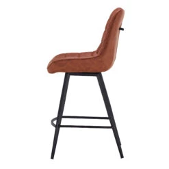 Moretti Tan Faux Leather Counter Bar Stool -Housingunits 4a1b3ba76b0bc699989dcf2a5010d66e