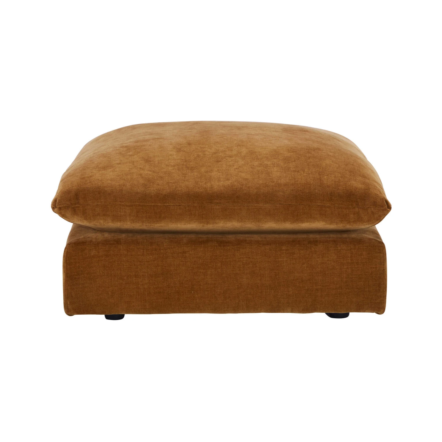 Sabrina Dusk Cinnamon Fabric Footstool 2 Sabrina Dusk Cinnamon Fabric Footstool - Image 2