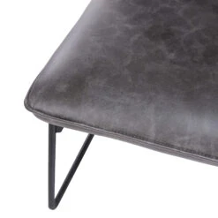 Clarence Grey Faux Leather Left-Hand Corner Dining Bench -Housingunits 4c034eacf59c318fcfae1112d4909341