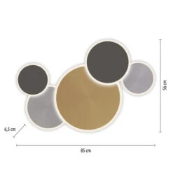 Piano Overlap Circle Smart Home Ceiling & Wall Light -Housingunits 4c30c022db99a605e6528664599f8e14