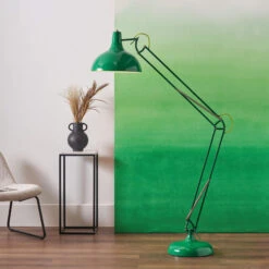 Designers Guild Tortona Emerald Green Floor Lamp