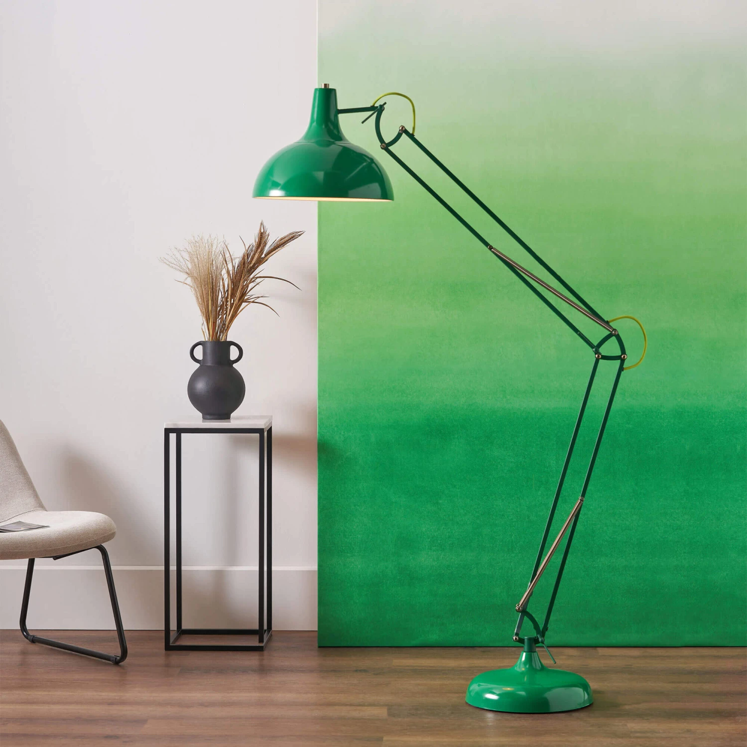 Designers Guild Tortona Emerald Green Floor Lamp 1 Designers Guild Tortona Emerald Green Floor Lamp