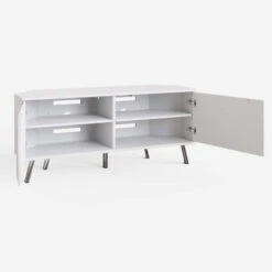 Frank Olsen Elevate White LED And Intelligent Eye Corner TV Unit -Housingunits 4d4598bedc9f454d3ef7957990e21b00