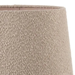 Boucle Taupe Cylinder 35cm Shade -Housingunits 4eda18cb31f569f5635bdb2037a745c1
