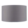 35cm Harry Grey Drum Shade