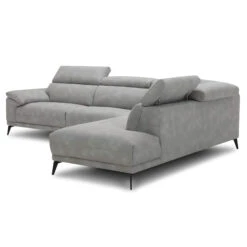 Casper Grey Fabric Corner Sofa (Right) -Housingunits 4f49e4c32d7a0748243706ffbddc943b