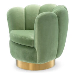 Eichholtz Mirage Pistache Green Velvet Swivel Chair 7 Eichholtz Mirage Pistache Green Velvet Swivel Chair -Housingunits 4fb6ddff69fcd62cdc2c1b771745227b
