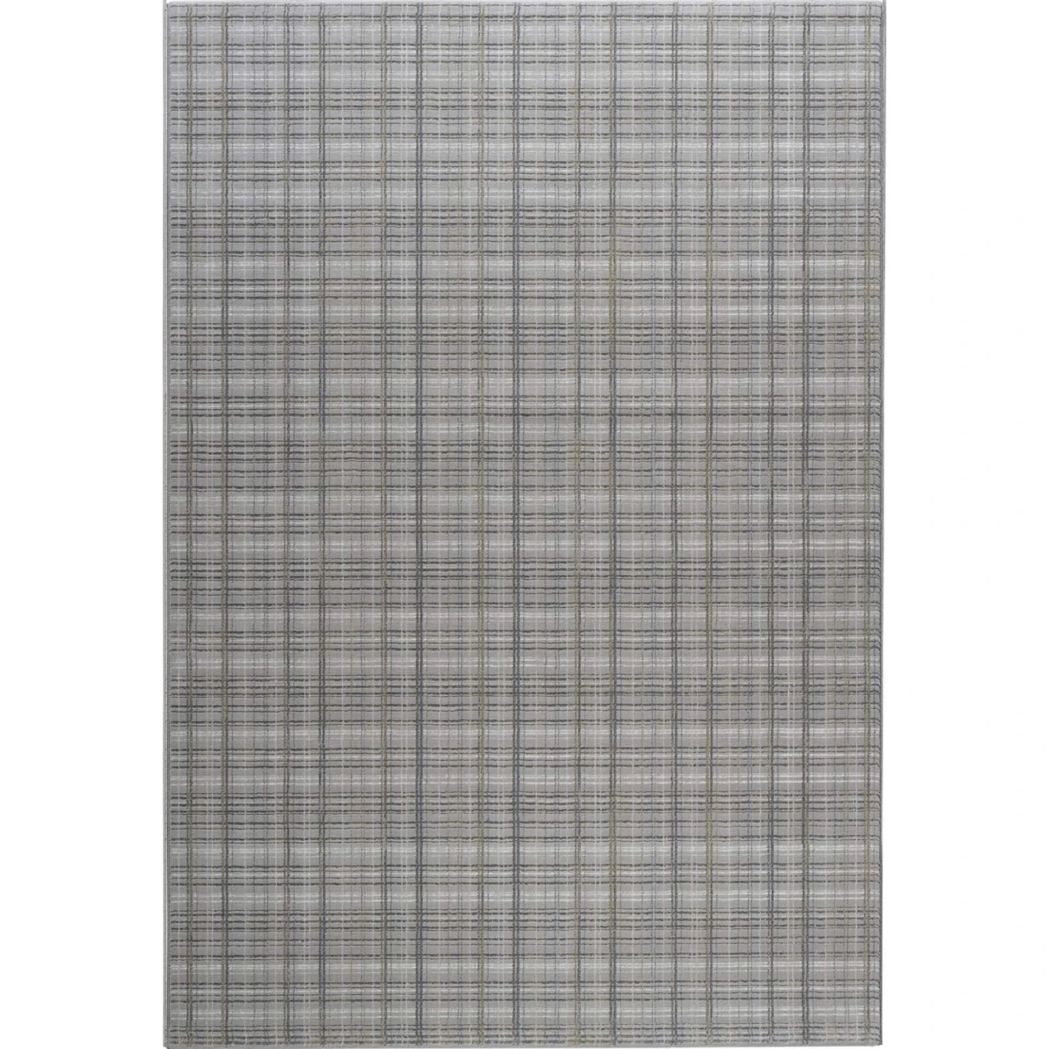 Oslo Check Grey 200cm X 290cm Rug 1 Oslo Check Grey 200cm X 290cm Rug