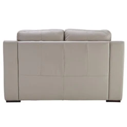 Chiara Grey Leather 2 Seater Sofa -Housingunits 50ca5c70b1aba7a1053f4d61a4915fa8